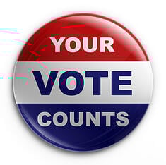 your vote counts