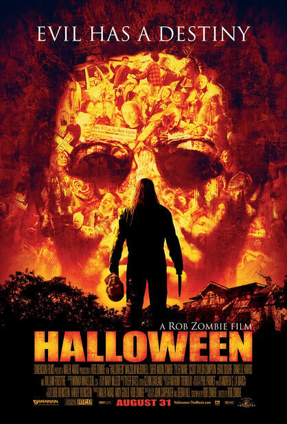 halloween, movie poster, graphic design