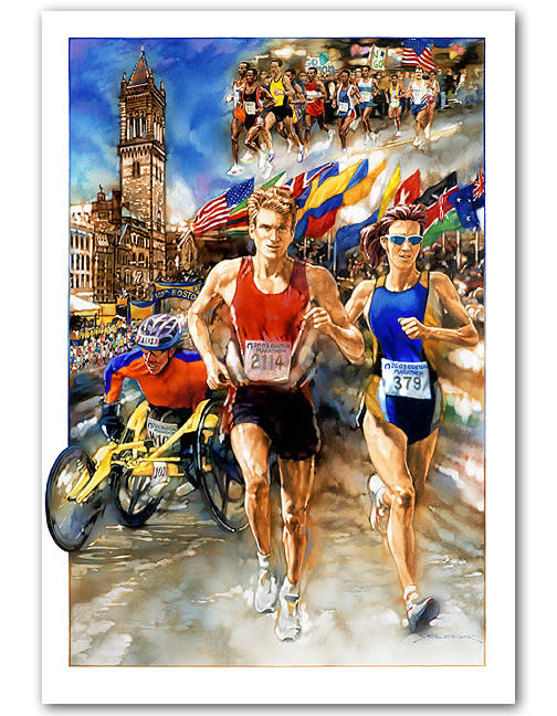 Graphic Design and The Boston Marathon