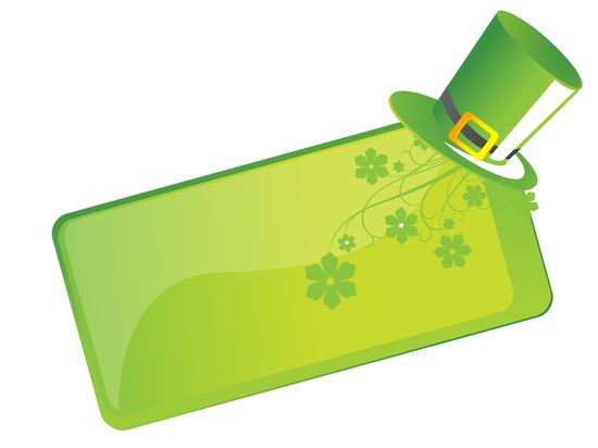 Vector Illustrations, Irish, Shamrock