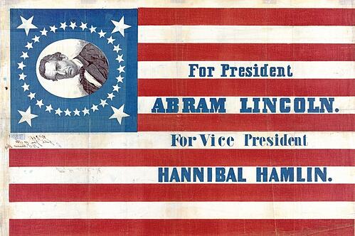 Campaign poster - Abraham Lincoln