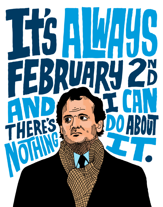 Groundhog Day Art by Chris Piascik