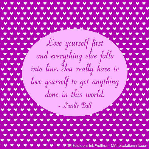 Lucille Ball's take on love. TPISolutionsInk.com