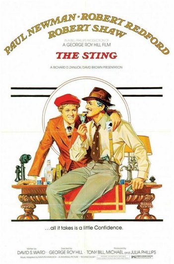 The Sting, poster, design, oscar