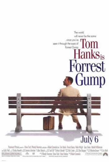 Forrest Gump, design, poster, academy awards