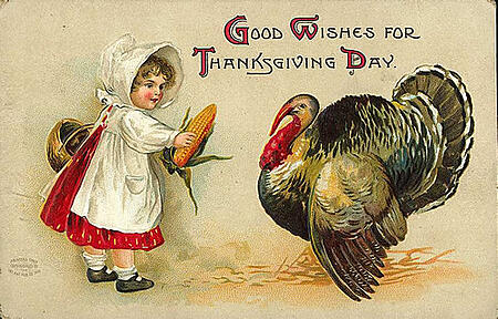 Thanksgiving Postcards - Graphic Design