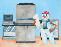 Frosty the Pressman - A Printing Tale for a Winter's Day