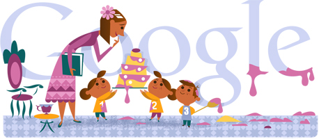 mothers day google doodles