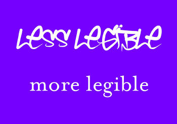 Less Legible vs. More Legible Typefaces ~ tpisolutionsink.com