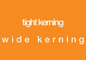 Tight Kerning vs. Wide Kerning ~ tpisolutionsink.com