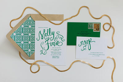 St. Patrick's Day Wedding