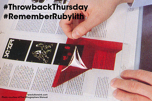 Graphic designers, do you remember rubylith for masking? #throwbackthursday