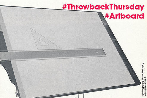 Graphic Designer's Artboard ~ #throwbackthursday #tbt