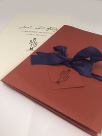 Custom Wedding Invitation Folder at TPI Solutions Ink in Waltham