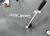 Heidelberg press - Offset Printing #whatsonpress