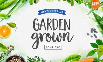 Garden Grown – A Typeface for Spring