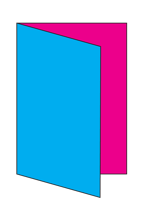 Vertical Side Folded Card