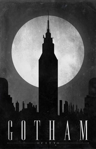 Batman Poster Graphic Design