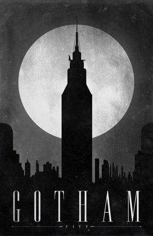 Batman Poster Graphic Design