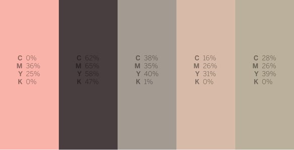 Goblin Shark - #Sharkweek 6 Color Palettes for Graphic Design