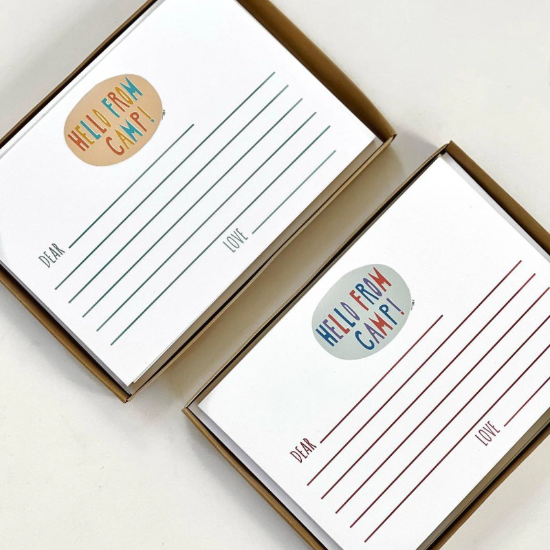 k.patricia Camp Note Cards