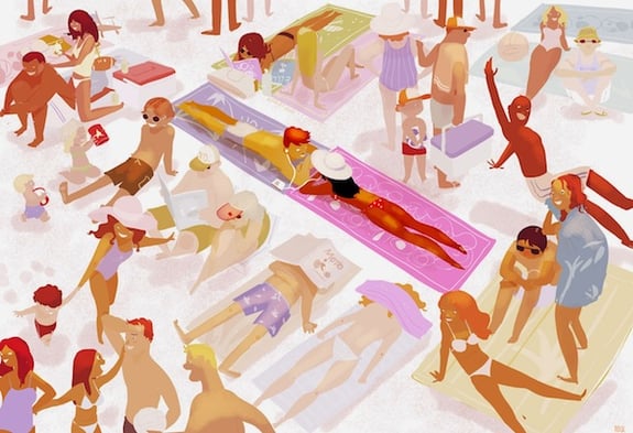 summer illustrations