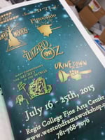 #whatsonpress Weston Drama Workshop 2015 Programs