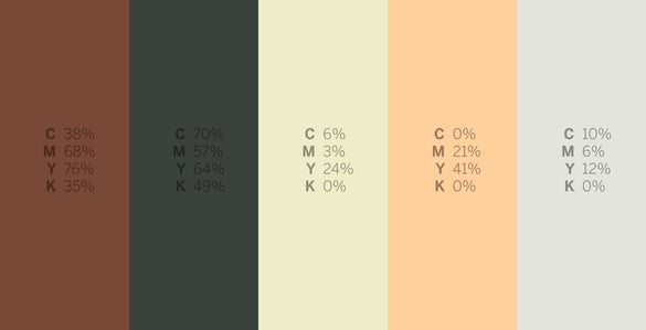 Whale Shark - #Sharkweek 6 Color Palettes for Graphic Design