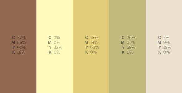 Wobbegong - #Sharkweek 6 Color Palettes for Graphic Design