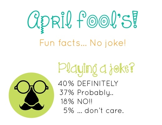 April Fool's Day Fun Facts Infographic